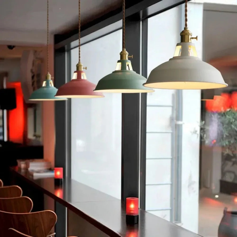 Modern Minimalist Chandelier Nordic Macaron Style