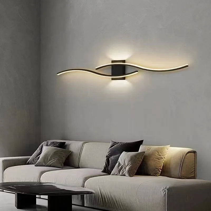 Modern LED Wall Lamp Long Strip