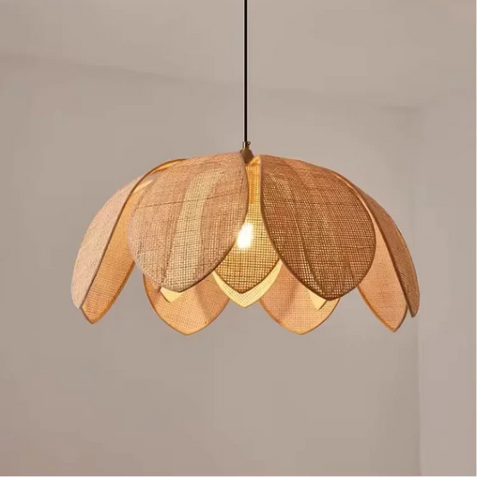 Wabi Sabi Nordic Rattan Pendant