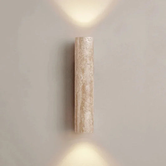 Marble Wall Lamp Japanese  Wabi Sabi
