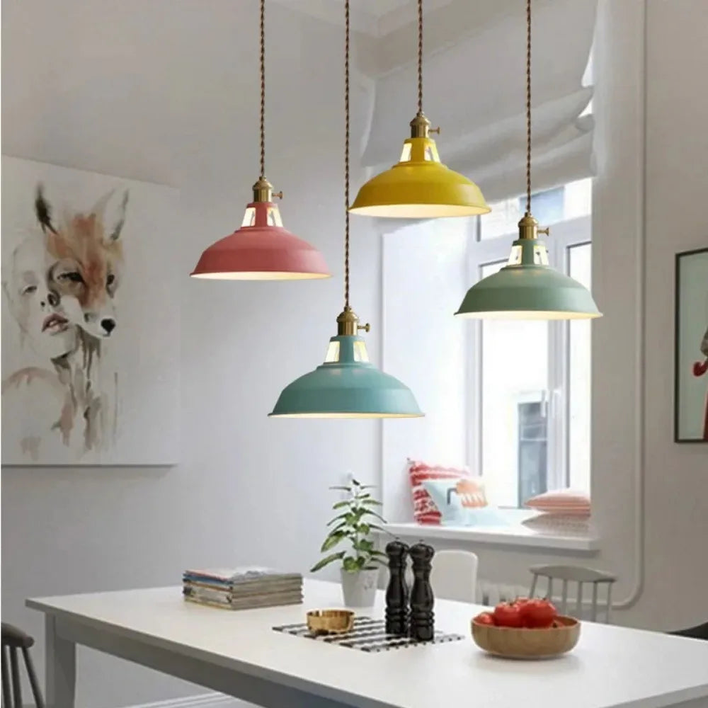 Modern Minimalist Chandelier Nordic Macaron Style