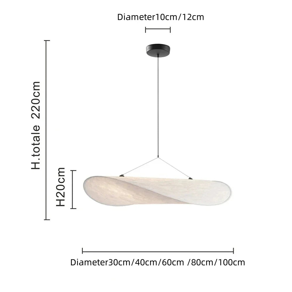 Silk Pendant Chandelier