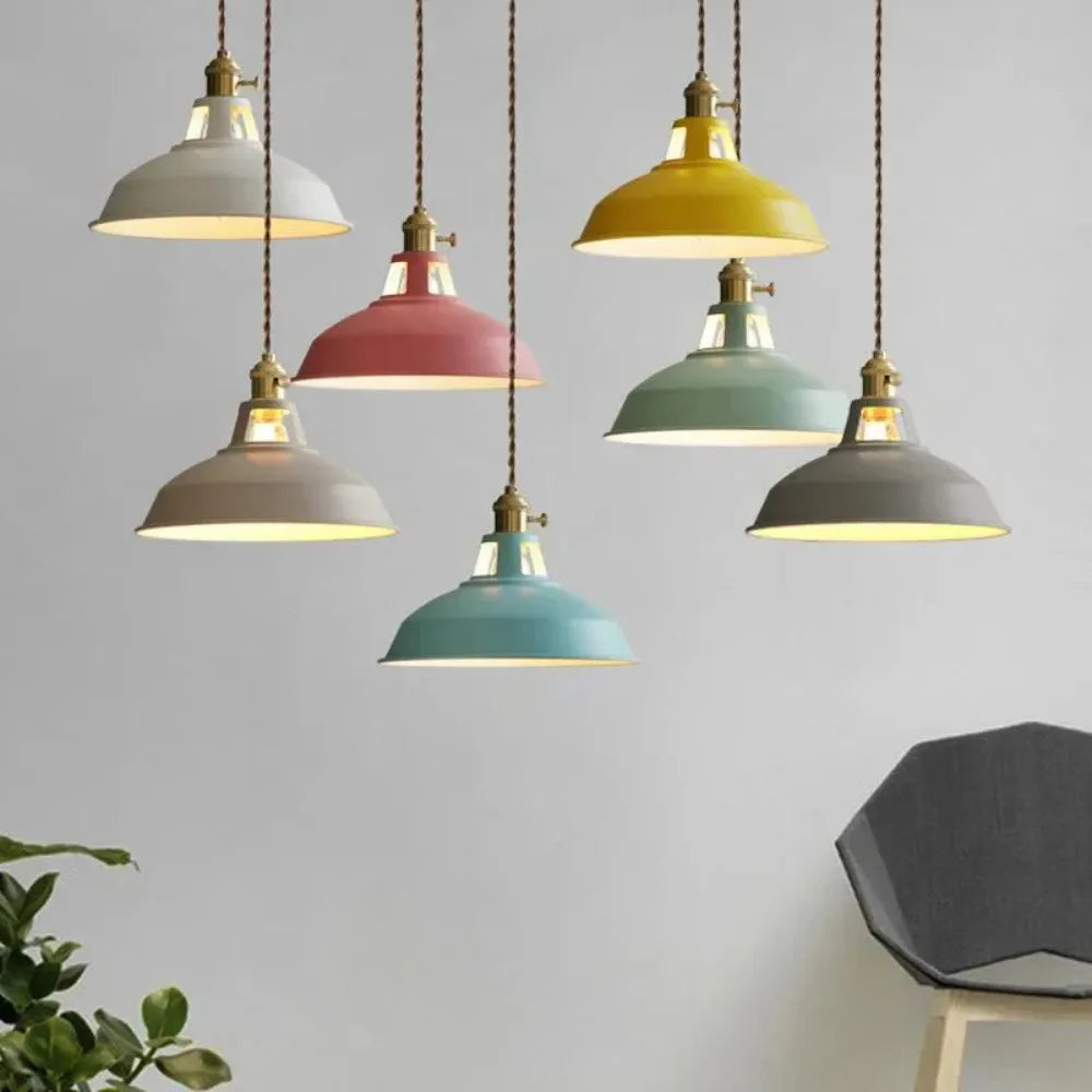 Modern Minimalist Chandelier Nordic Macaron Style