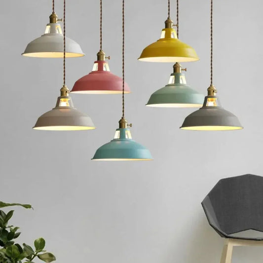 Modern Minimalist Chandelier Nordic Macaron Style