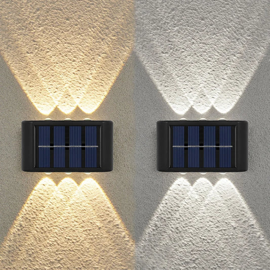 LED Solar Wall Light for Outdoor Spaces
