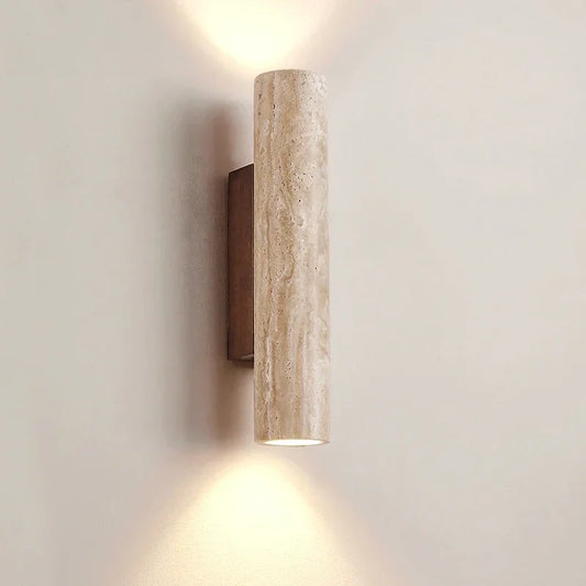 Marble Wall Lamp Japanese  Wabi Sabi