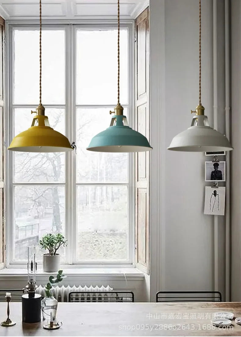 Modern Minimalist Chandelier Nordic Macaron Style